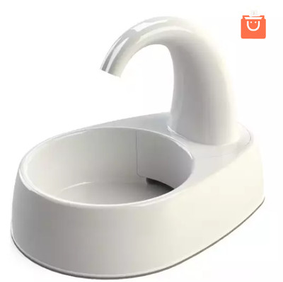 Rechargeable Cat Water Dispenser with Filtration System, Fountain Pump & Bowl