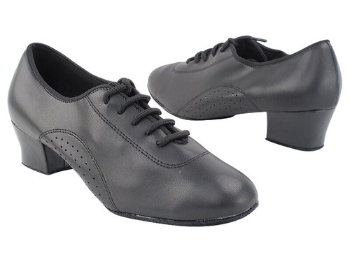 Women's West Coast Swing Salsa Ballroom Dance Shoes Low Heel 1.5 Split Sole - Picture 19 of 24