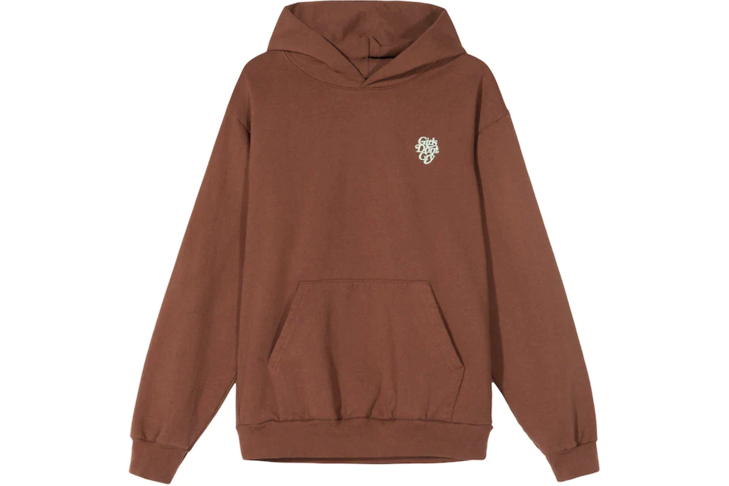 DS Girls Don’t Cry Brown Hoodie Sz S