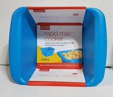Rapid Mac Cooker 5 Minute Microwave Macaroni & Cheese - Dorm, Kitchen or Office