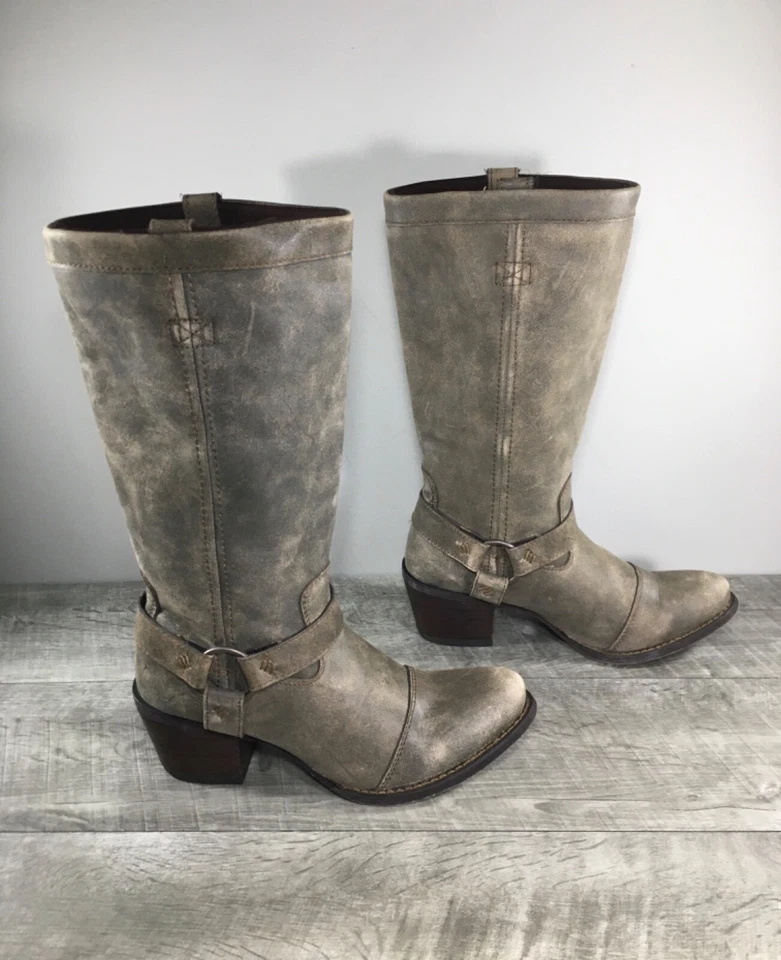 Mujeres Durango RD4517 City Philly Arnés Motocicleta Botas Envejecidas Talla 8 M Foto 2 de 4