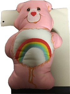 Vintage Care Bears Cheer Bear Pillow Plush! 12