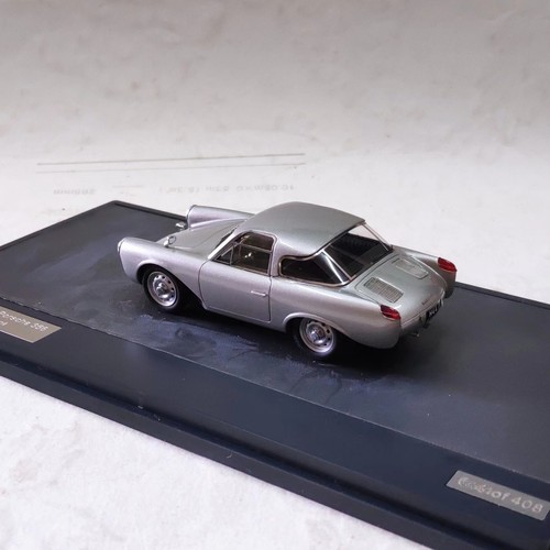 Matrix Resin Model Car 1/43 Porsche Glockler 356 Special Coupe 1954 silver - Picture 2 of 3