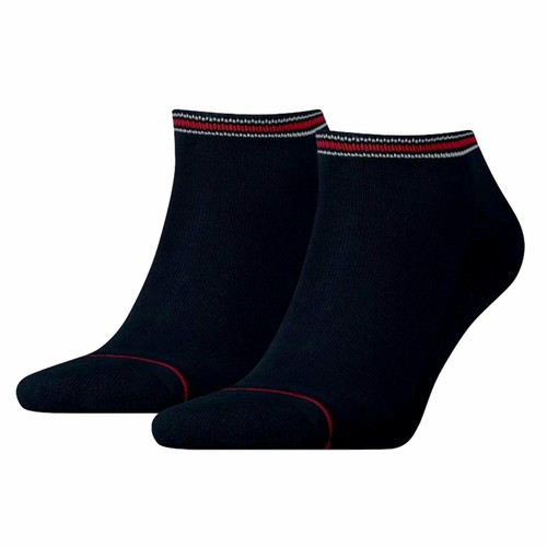 Tommy Hilfiger Para Hombre Zapatillas de deportes icónica Calcetín 2  Pack-Azul Marino Oscuro | eBay