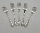 Towle French Provincial Lot Of 5 Salad Forks Sterling 192 Grams Scrap or Use