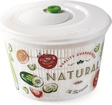 Snips Salad Spinner, Ulaop Vintage 4 LT, 25 x 25 x 15.5 cm Salad Spinners, Made