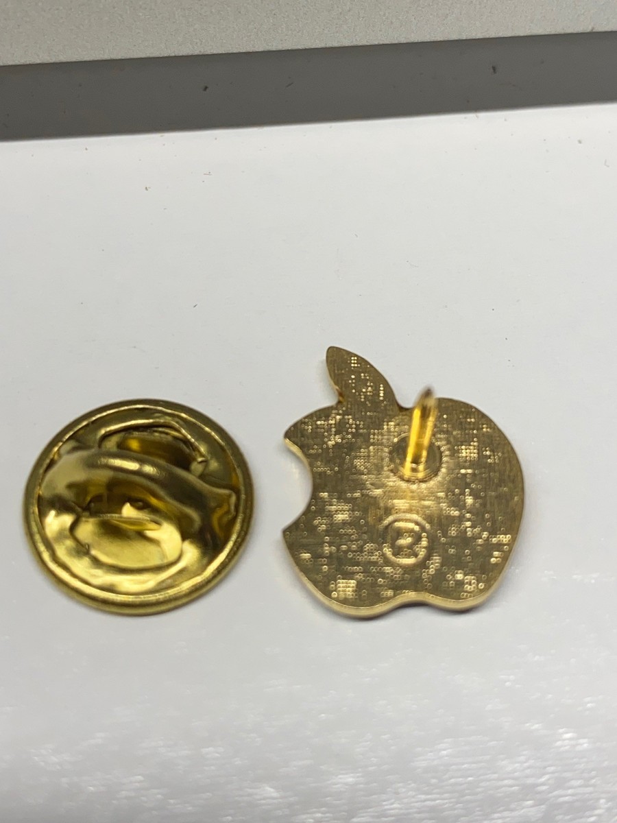 [ビンテージ]1980s Appleピンバッジ他グッズ Vintage Apple Collectable: Apple Color Logo Pin (B) | eBay