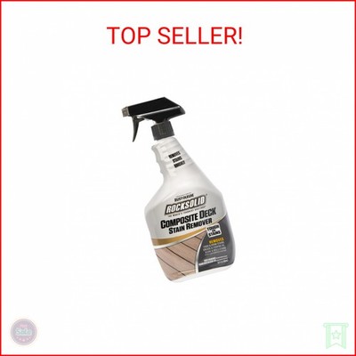 Rust-Oleum 350551 RockSolid Composite Deck Stain Remover, 32 Ounce