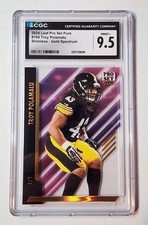 Leaf 2024 Pro Set Pure #104 Troy Polamalu Steelers Gold Spectrum CGC 9.5, 1/1