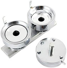 2-1/4 Inch 58Mm round Interchangeable Die Mould with Metal Slide for Badge But