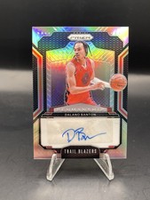 2025 Prizm Basketball Dalano Blanton Penmanship Auto Silver Prizm #PNM-DLB