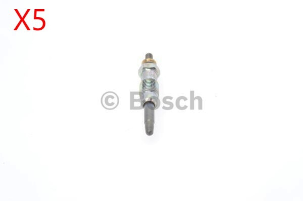 5 OEM NEW BOSCH Pack Diesel Glow Plug Set for Mercedes 300cd 300d 300sd 300td