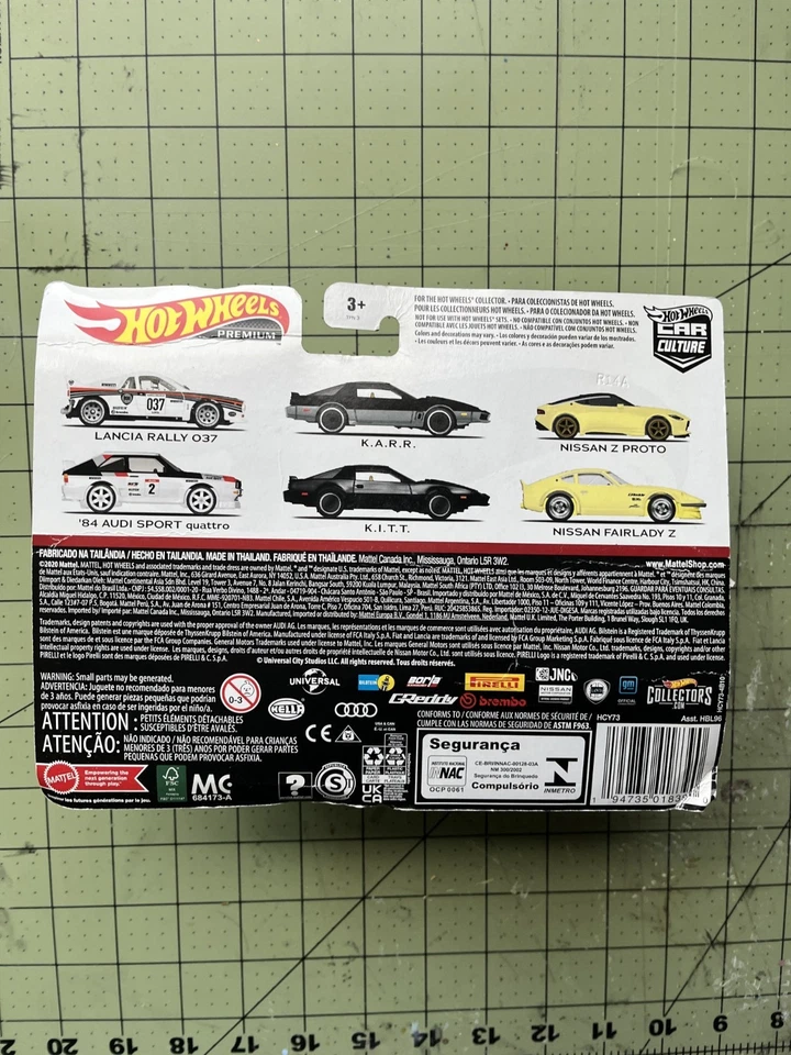 Hot Wheels Car Culture Diecast Set Lancia Rally 037 y '84 Audi Sport Quattro Foto 2 de 2