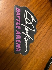 Bo Jackson Battle Arena Auto Decal Sticker 4x...
