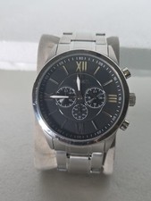 Fossil BQ2146 Men's Watch Chronograph Used Smoke Stainless Steel