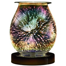 Butterfly 3D Touch Electric Wax Melt Burner Aromatherapy Essential Oil Diffuser