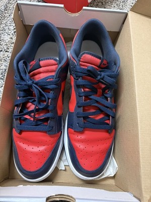 Size 13 - Nike Dunk Retro 2024 Low Navy Red DS