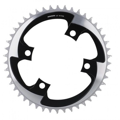 SRAM X-Sync Kettenblatt Road 12-fach 46T grau - präzise Schaltperformance für...