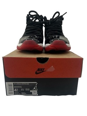 Jordan Air Jordan 11 Retro Bred Black Red White 2019 378038-061 GS