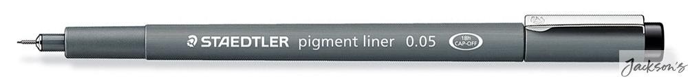 Staedtler Pigment Liner Pen Metal Tip 0.05mm For Writing Sketching Drawing
