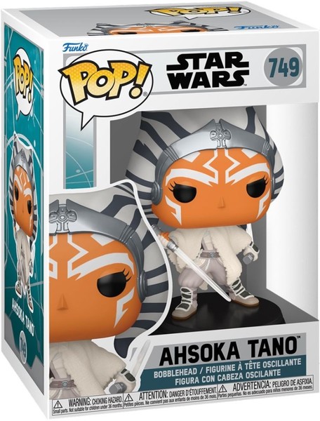Gadget -D- Star Wars: Funko Pop! - Ahsoka - Ahsoka Tano (Vinyl Figure 749) Funko-image