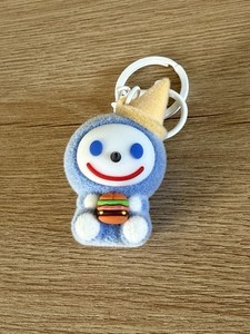 Jack In The Box 2026 JIBBI Bag Charm Keychain "ICY" Blue Limited Edition