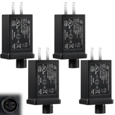 4PCS Replacement Yard Inflatable Adapter, Class 2 Power Supply