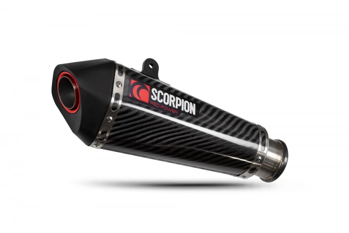 Scorpion Exhaust Serket Parallel Slip-on Carbon Fibre Kawasaki Z900 2025