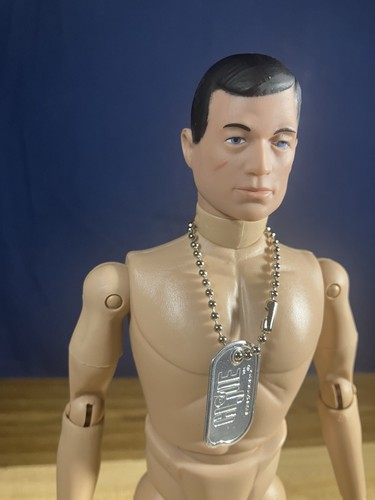 GI Joe Timeless 40th Anniversary Action Soldier - Blue Eyed Nude Body w/Dog Tag🔥 - Bild 5 von 12
