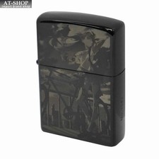 Zippo Evangelion RADIO EVA 465 Black Titanium Lighter Asuka Limited Serial#