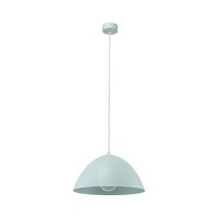 HäNgeleuchte HäNgelampe Metall E27 Rund Ø 34 Cm H: Max. 165 Cm Verstellbar Mint