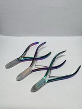 3 Cuticle Nippers Nail Clippers Cutters Manicure Skin Remover Care Tool New