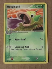 Pokemon Weepinbell 51/112 Fire Red Leaf Green NM See Pictures