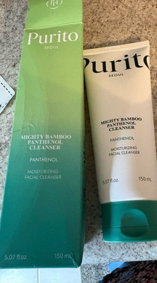 PURITO Mighty Bamboo Panthenol Cleanser 150ml NIB Kbeauty Vegan 5.07 Oz. Sealed 