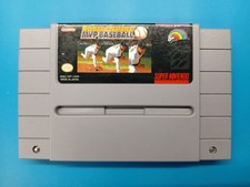 Roger Clemens MVP Baseball (Super Nintendo, 1992) SNES Tested Works NTSC-U/C
