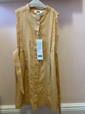 Uniqlo U Yellow Sleeveless  Dress size 3-4 for toddler 