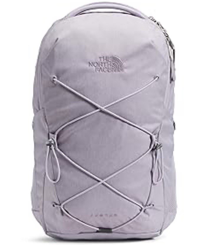 The North Face Women’s Jester Backpack Minimal Grey Dark Heather Lavender 22L