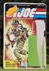 Vintage 1984 G.I. Joe RECONDO v1 Full UNCUT Peach File Card Back GI G.I.Joe ARAH
