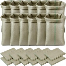 12 Pack Potato Sack Race Bags for Adults Outdoor Lawn Games Bags 40X24 Inch
