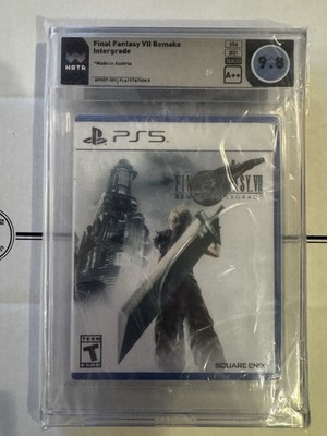 Final Fantasy VII Remake Intergrade PS5 2021 Sealed Graded WATA Graded 9.8 A++