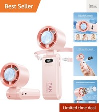 Lightweight  Powerful Personal Cooling Fan   1-199 Speed, Perfect for On-the-Go
