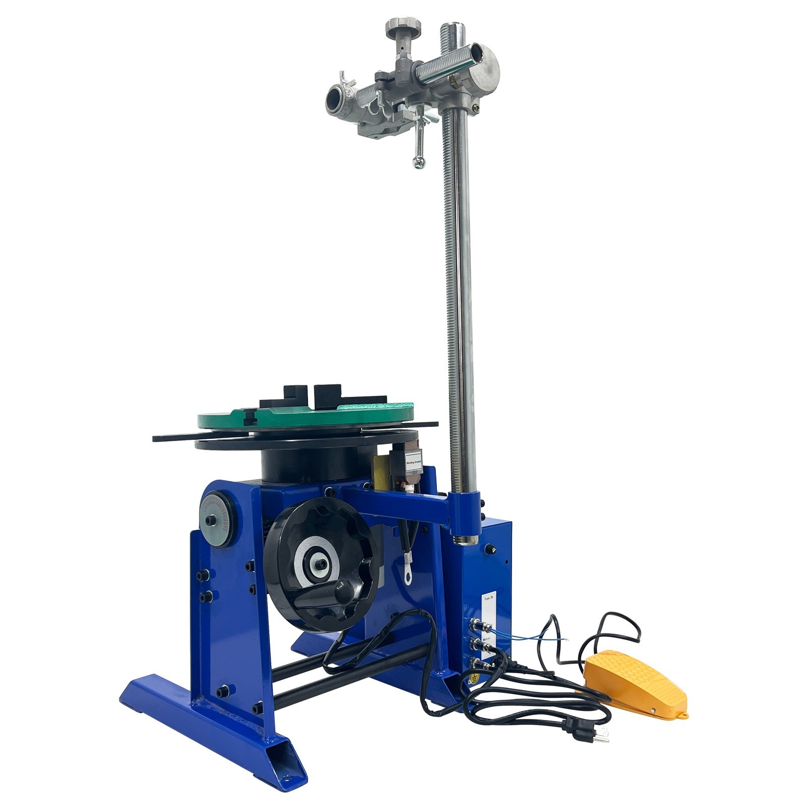 110V 30KG Welding Rotary Turntable Timer Rotary Welding Positioner 0-90 degrees