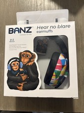 Banz Hear No Blare Noise-Reducing Earmuffs for Ages 0-2 Carewear for Kids NEW