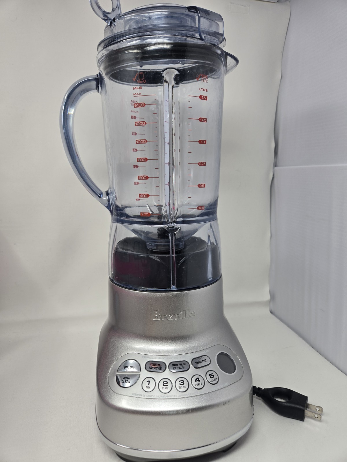 READ Breville BBL620 Sil/V 5-Speed Fresh & Furious Heavy Dut