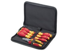 Wiha Electrician Tool Set, 7 Piece