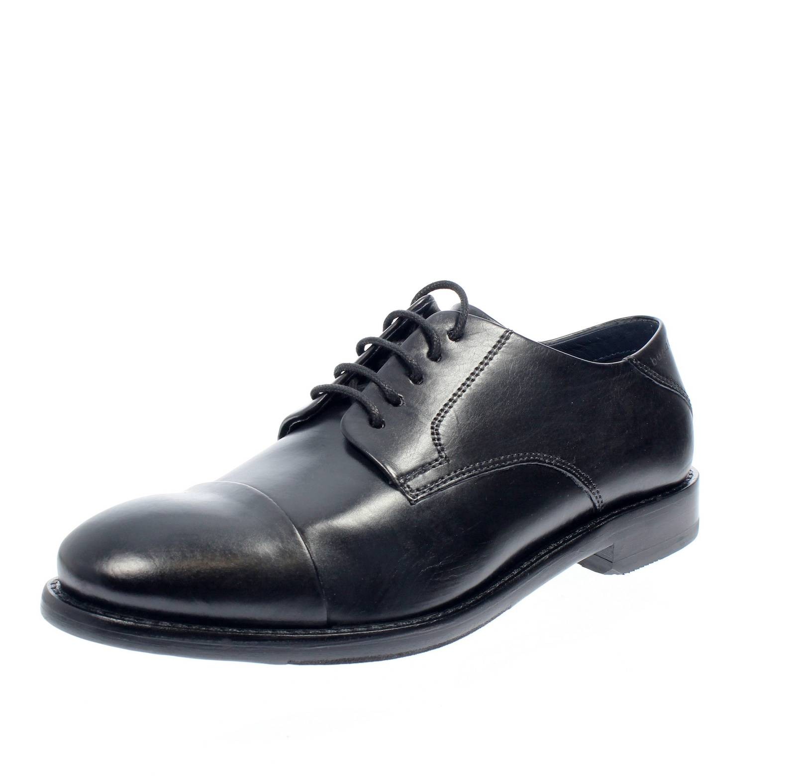 Bugatti Liverta - Derby Schnrer Leder grau - Gre 45 30cm Schuhe 23390₽