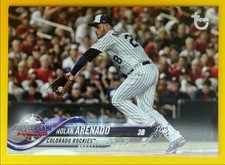 2018 Topps Update Vintage Stock #US159 Nolan Arenado - Colorado Rockies #/99