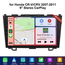 For Honda Cr-vcrv Stereo Carplay 2007 2008 2009 2010 2011 9 Gps Radio Navi Bt