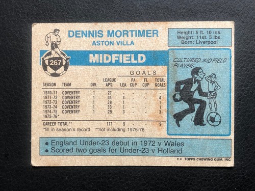Topps Fußball Karten 1976-77 - Blue Backs - Vereine A bis L - Bild 35 von 245