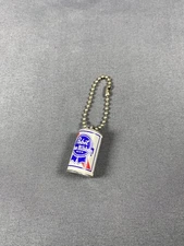 Vintage PBR Pabst Blue Ribbon Plastic Beer Can Keychain